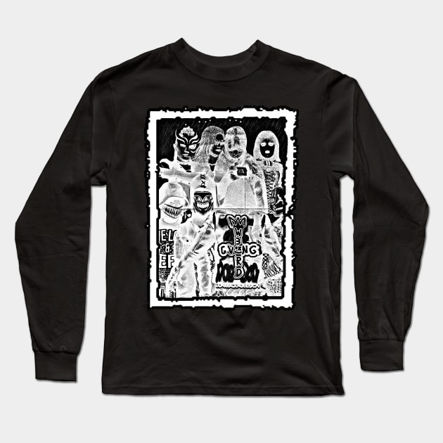 W3IRD GVNG ''nWx FAMILY'' Long Sleeve T-Shirt by KVLI3N